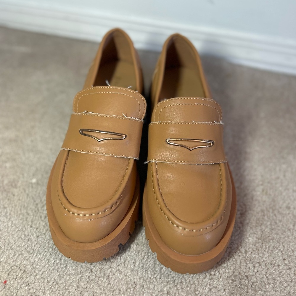 Tan Loafers